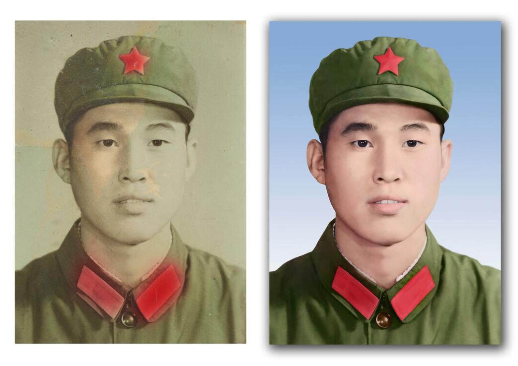邹平破损照片修复-18